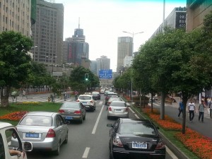 Downtown Chengdu